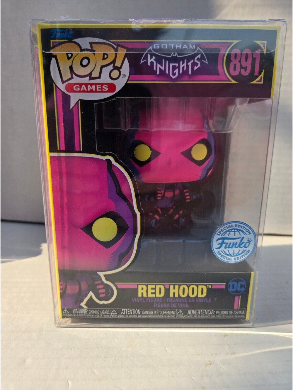 Funko Pop! Gotham Knights Red Hood #891 Funko Insider Club Exclusive in Plastic